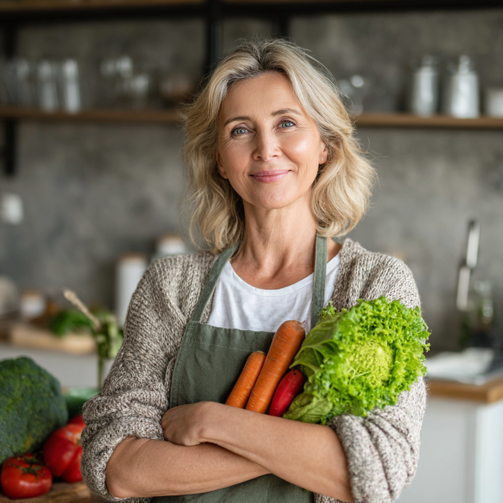 Happy Ukrainian senior couple in their 60s walking together outdoors, both looking fit and energetic